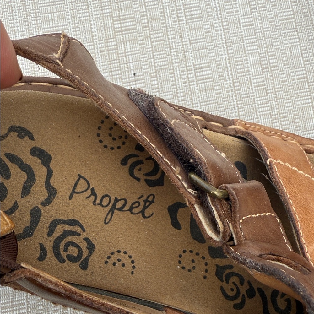 Propet Multi-Color Leather Sandals - Picture 5 of 7